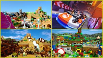 Super Nintendo World atracciones Orlando 2025 visita virtual