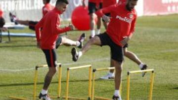 Giménez, con problemas en los aductores, la preocupación