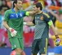 Iker Casillas: "Buffon ha sido una referencia para mí"