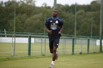 Marlos Moreno se prepara para su debut con Deportivo La Coruña