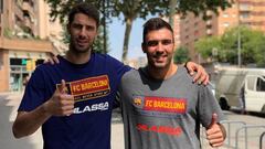 Ante Tomic y Pierre Oriola.