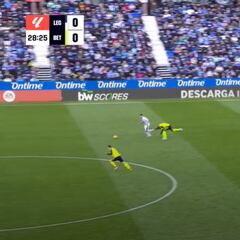 Patas arriba Butarque: el golazo de Raba con un 5,3% de probabilidades según el ‘Big Data’