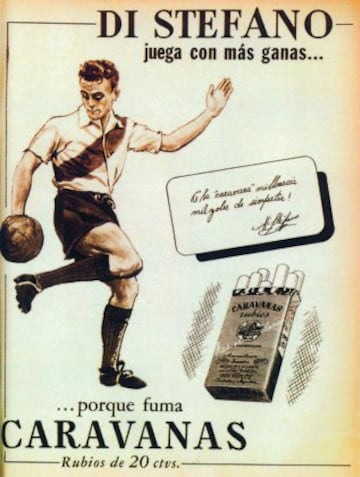 El jugador argentino fue uno de los primeros iconos del fútbol que ocuparon un lugar en la vida cotidiana de la sociedad mediante la publicidad, el cine...