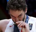 Pau Gasol, tercer NBA con más medallas internacionales