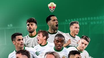 El Elche dice adiós a nueve jugadores