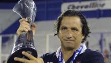 Juan Antonio Pizzi acaba de ganar el Torneo Inicial de Argentina con San Lorenzo de Almagro.