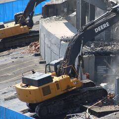 Comenzó demolición del Estadio Tecnológico de Monterrey