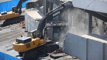 Comenzó demolición del Estadio Tecnológico de Monterrey