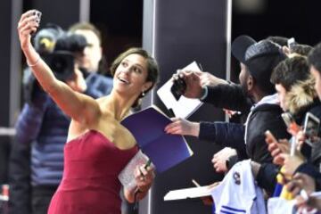 Candidata a la mejor futbolista femenina Carli Lloyd.