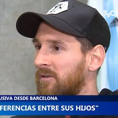 Messi, de sus hijos: "Thiago es un fénomeno y Mateo un hijo de p..."