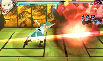 Captura de pantalla - Senran Kagura Burst (3DS)