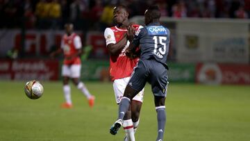 Enfrentamiento más reciente entre Millonarios y Santa Fe en el estadio de Techo