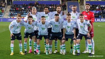 Alineación del Racing en Andorra.