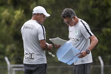 Atlético Nacional se prepara para el duelo ante Independiente Santa Fe en la Copa Águila 