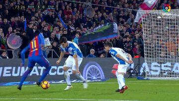 La bestial elástica invertida de Neymar: ¡Para ver en bucle!