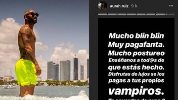 El nuevo ataque de Aurah a Jesé por sus vacaciones: “¿te acuerdas de Nyan?”.