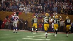 Desmond Howard logr&oacute; un regreso de 99 yardas en el Super Bowl XXXI.