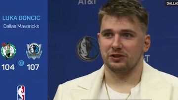 Es más que una superestrella: así explicó Doncic cómo anotó la canasta de la victoria