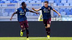 El Atlético sigue a Piatek, el máximo goleador de Europa