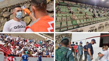 El f¨²tbol de la nueva normalidad: 7.000 aficionados en un estadio de Segunda B, mientras en Primera y Segunda siguen sin p¨²blico