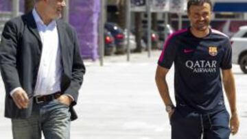 La afici&oacute;n del Bar&ccedil;a aprueba a Luis Enrique y suspende a Zubi