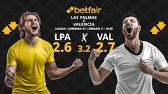 UD Las Palmas vs. Valencia CF: horario, dónde ver, pronósticos y clasificación