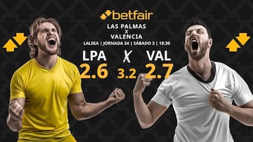 UD Las Palmas vs. Valencia CF: horario, dónde ver, pronósticos y clasificación