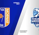 Resumen del Mornar Bar vs. MoraBanc Andorra de Eurocup