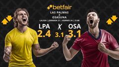 UD Las Palmas vs. CA Osasuna: horario, dónde ver, pronósticos y clasificación