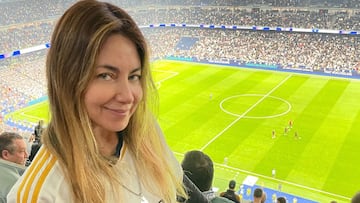 Famosa actriz chilena fue a alentar al Real Madrid: “No siempre se puede ganar”