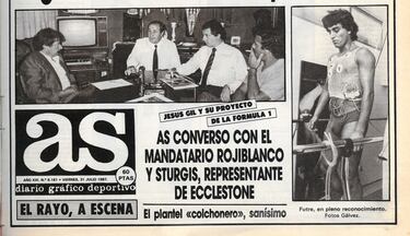 Cuando Jesús Gil quiso comprar una escudería de F1