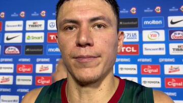 Paco Cruz, jugador de la Selección Mexicana de Basquetbol