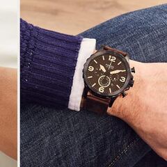 Ahorra hasta un 44% en los relojes Fossil para hombre y mujer más valorados