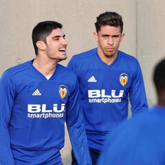 Gonçalo Guedes vuelve a una convocatoria del Valencia