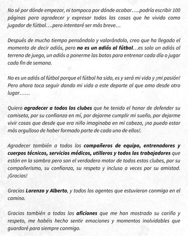 Pablo Hern¨¢ndez se retira a los 38 a?os
