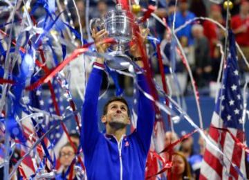 El US Open fue el tercer Grand Slam para el serbio. Como en Wimbledon, la final la ganó ante Roger Federer.