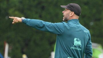 José Alberto, entrenador del Racing.