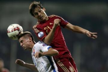 David Silva y Robert Mak.