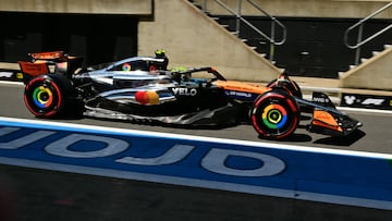 Lando Norris (McLaren MCL39). Silverstone, Gran Bretaña. F1 2025.