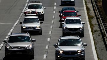 Valparaiso, 1 de noviembre de 2022.
Trafico intenso se registra a esta hora en la ruta 68 en direccion a la capital luego del fin de semana largo.
Andres Pina/Aton Chile