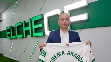 Chema Aragón, en su presentación.