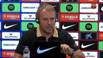 Flick leaves Dani Olmo out of Valencia match over fitness