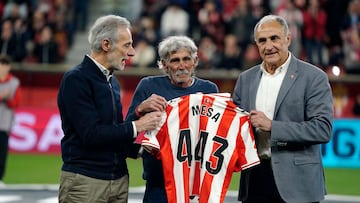 15/03/2026 SPORTING PARTIDO 2ª DIVISION
GIJON ESTADIO EL MOLINON SPORTING-CASTELLON
HOMENAJE A MESA
FOTO PACO PAREDES