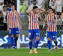 1x1 del Atlético: una barrera mal puesta condicionó el derbi