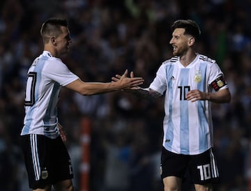 Messi and Lo Celso. 