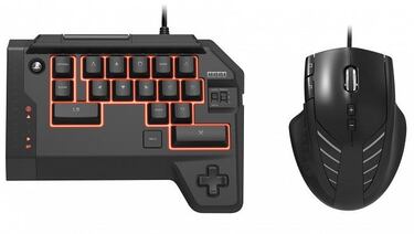 Teclado y ratón: muy cerca de PS4 y Xbox One