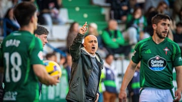 Gilsanz valoró el partido del Deportivo ante el Racing de Ferrol.