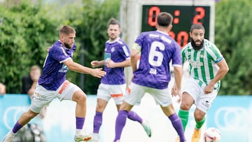 Fekir, en el primer amistoso de pretemporada.