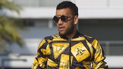 Daniel Alves, en Barcelona.