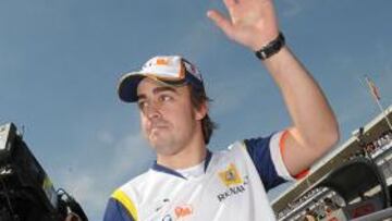 <b>NUEVAS ILUSIONES. </b>Alonso espera refrendar su evolución en los próximos grandes premios.